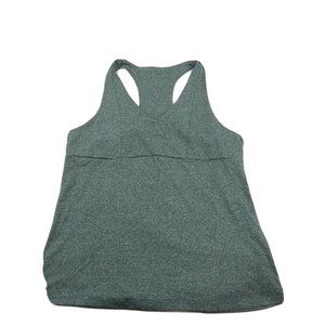 Blooming Jelly Womens Gym Racerback Tank Tops Slim Fit Green Size XL